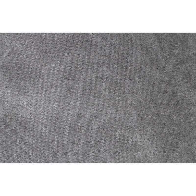 Fauteuil à bascule en microfibre gris foncé, avec glissement fluide, structure en bois massif et poche intégrée pour petits objets.