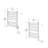 Novara Traditional Towel Rail Towel Warmer