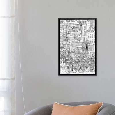 " B&W City Scene I " by Melissa Wang