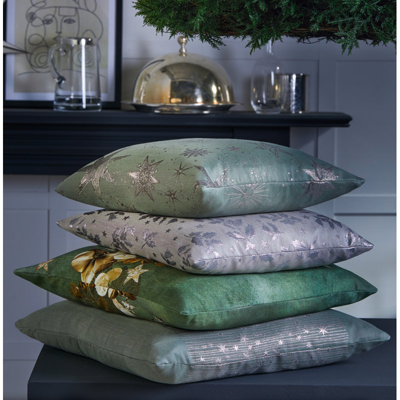 Square Cushion, Green