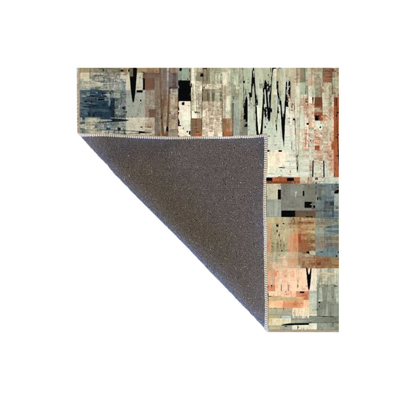 Colorful Pixel Themed Decorative Machine Washable Rug, Rectangle 2'4" x 3'11" Rug Pad Included
