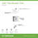 Oak HydroMersion Single Handle Tub and Shower Faucet Trim Kit