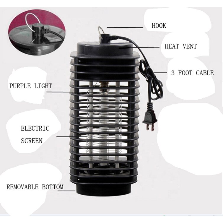 Fixturedisplays® Non-Toxic Bug Zapper LED Mosquito Killer Insect