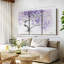 Reproduction sur toile mauve-98978601