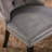 Tufted Solid Wood Velvet Upholstered Dining Chair-883621097