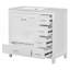 Meuble-lavabo blanc 36 po avec lavabo en céramique 36 po