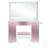 Makeup Vanity With 15 Hollywood Bulbs, 3-Color Lighting Modes, And Ample Storage Drawers
