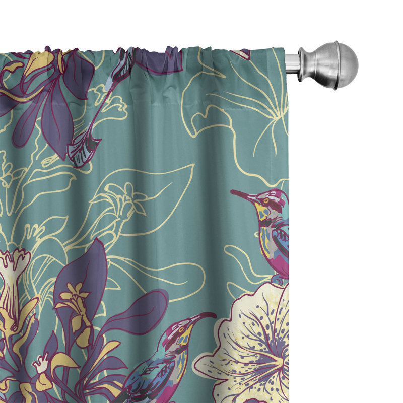 Semi Sheer Curtain Pair