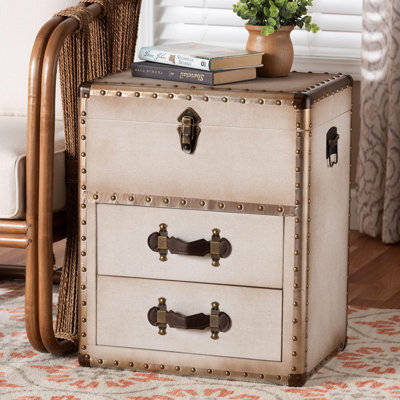 Coffre de rangement Baxton Studio Agatha