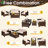 Shamavi 4 - Person Patio Conversation Set with Cushions-1357747575