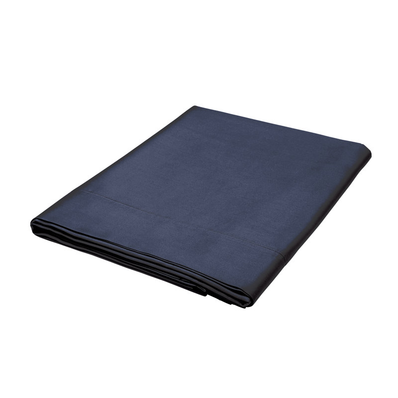 BOB 600TC EQYPTIAN COTTON Plain Weave / Muslin Flat Sheet, Kingsize (5'), Cream