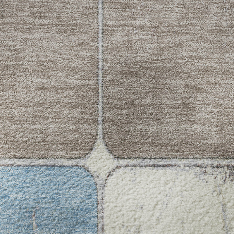 Premium Machine Washable Tiana Geometric Rug, Rectangle 5' x 7'6"