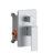 10-Inch Wall Mounted Rain Shower System with Handheld Shower Head and Storage Shelf-122549294