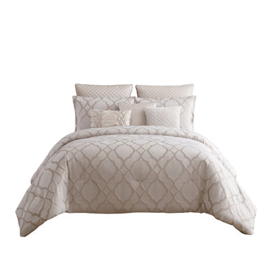 White Microfiber Comforter Set