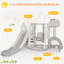 Costway Plastic Swing Set with 1 Slide(s)-60938696