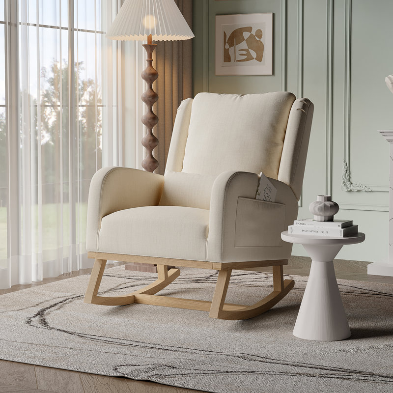 Rocking Chair, Beige