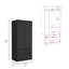 Armoire 2 tiroirs, porte double, tringle-1626663245