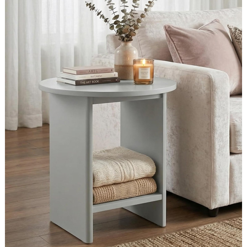 End Table, Grey