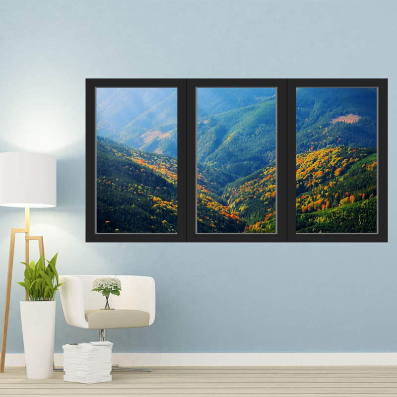 Landscape & Nature Window Decal, 36" H x 60" W