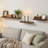 Wall-Mounted Floating Shelves for Bedroom, Living Room (Set of 4)