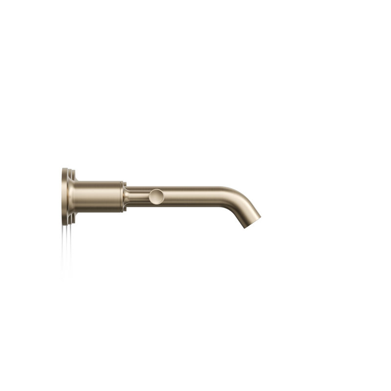 Purist® Wall-Mounted Bathroom Faucet, Vibrant Brushed Bronze, Lever Handle