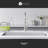 Stilleto Collection High-Arc Single Handle Kitchen/Bar Faucet with 2-Function Pull-Down Spout Sprayer - Brushed Nickel-36865998