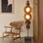 Solid Wood Relief-Style Homestay Decorative Lamp