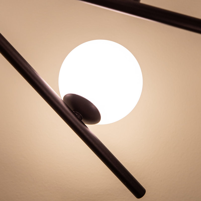Amara 4 - Light LED Chandelier, Black