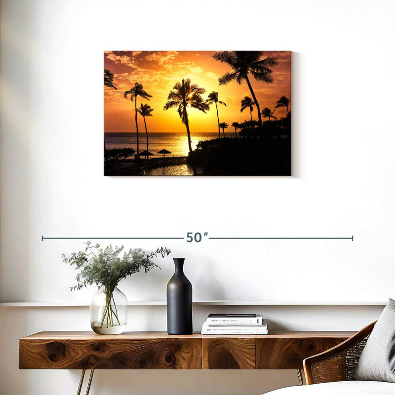 Gillard Maui Sunset Shadows, H 20 po x l 30 po