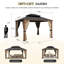 Pavillon de jardin en aluminium-99605153