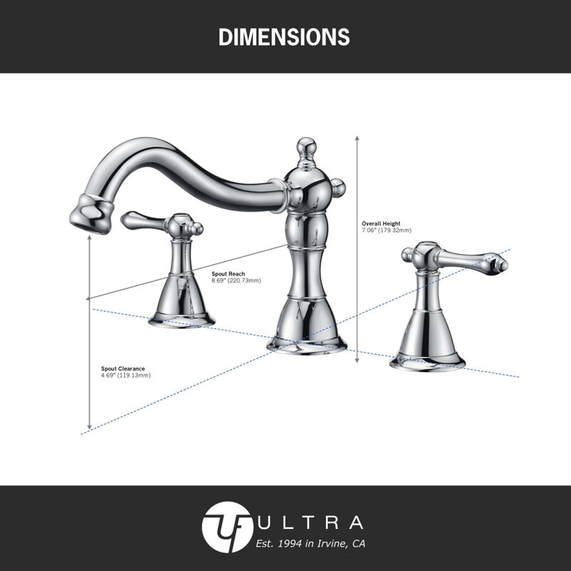 Prime 2 Handle Bathroom Roman Tub Faucet, Brushed Nickel