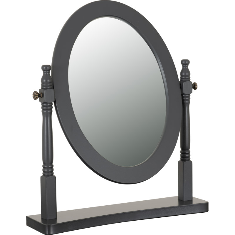 Kyle Free standing Dresser Mirror, Grey