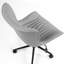 Fauteuil de bureau pivotant en similicuir avec roulettes Brionni-87784333
