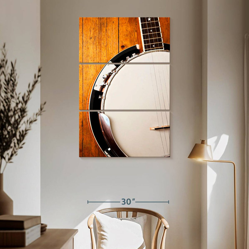 Banjo rustique Abarca, H 65 po x l 42 po