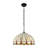 Shizuyo 2 - Light Hanging Rustic Farmhouse Round Glass Pendant Light 