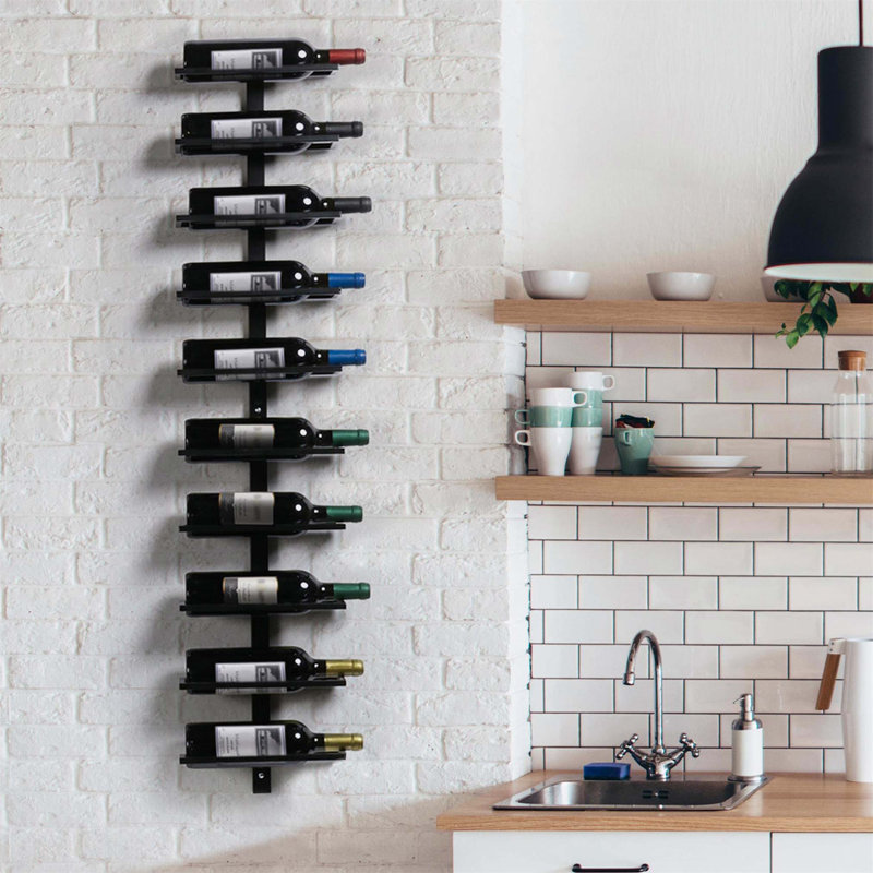 Dellahoy Wine Bottle Rack Black