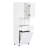 Tall Bathroom Cabinet With Laundry Basket-305203874