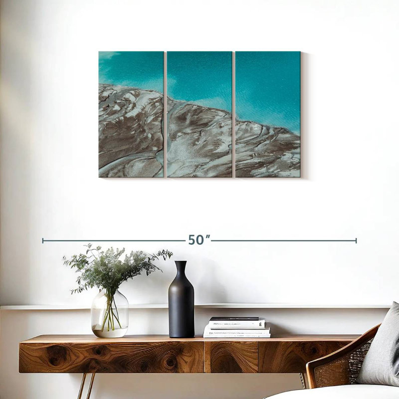 Gillard River Delta, 20" H x 33" W
