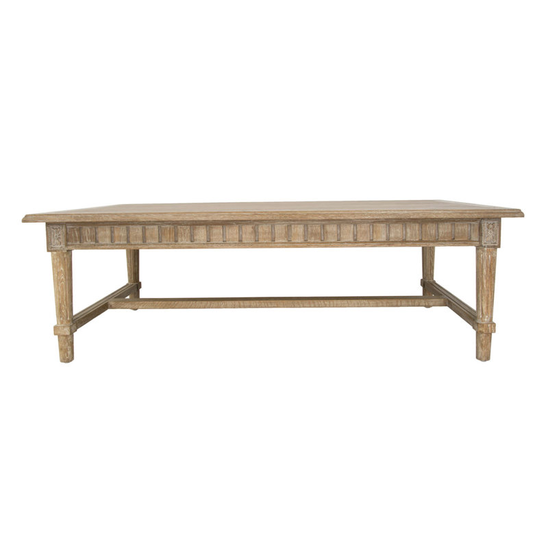 Fleur Solid Wood Coffee Table