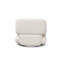 Fauteuil d'appoint pivotant rembourré Halo