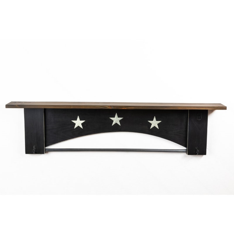 Heartlee Accent Shelf, 12" H x 36" W x 5.50" D