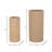 Modern Vases Set - Stoneware Woven Synthetic Wicker Ceramic Decorative Accent Vessels - Set of 2-86748919