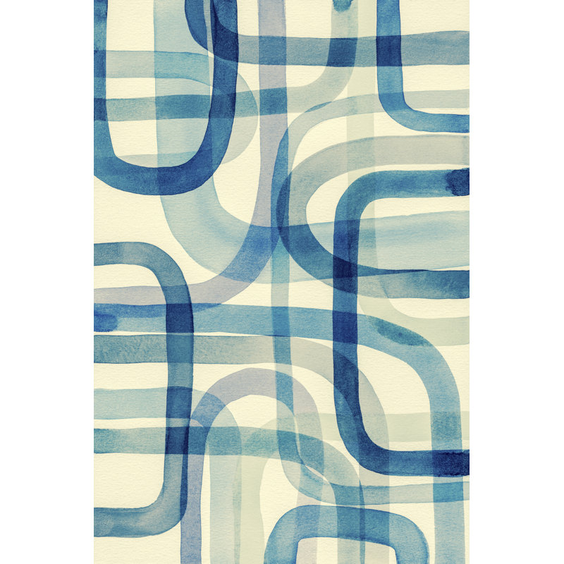 Overlapping III by Nikki Galapon - Wrapped Canvas Print, 46cm H x 30cm W x 3.8cm D