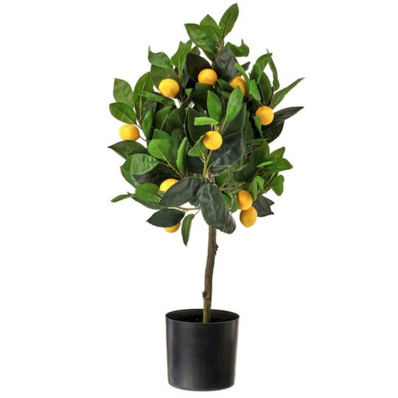 Citronnier artificiel en pot
