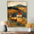 Gold Floater Framed Canvas