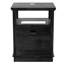 Table de bout haute de 24 po avec rangement et prises encastrées Cherelyn pour salon, table de chevet pour chambre à coucher, bureau-88946975-88946974