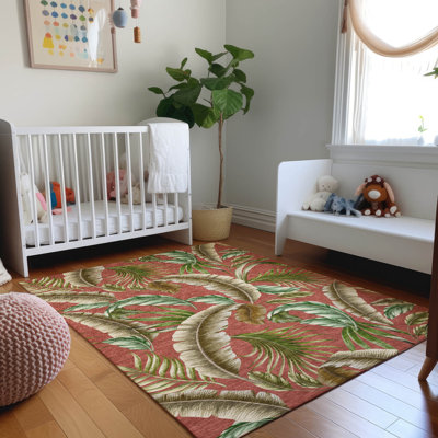 Premium Machine Washable Cerrito AMF196 Spice Rug