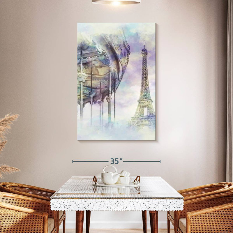 Aime Typical Paris, 48" H x 32" W