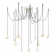 Nula Twelve-Light Adjustable Bell Pendant by Lisa McDennon