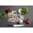 Decorating Easter Alaskan Malamute Glass Cutting Board